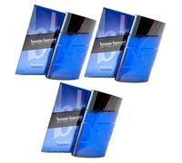 Bruno Banani MAGIC MAN 3 x 50 ml Eau de Toilette Spray Pour Homme