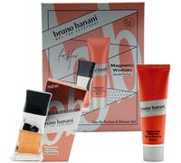 Bruno Banani Magnétique Femme Set de Cadeau 3 X 30ml Eau Parfum+50ml Gel Douche