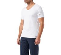 bruno banani V-Shirt Check Line 2.0 Tricot, Blanc (Carreaux Blancs 1612), XL Homme