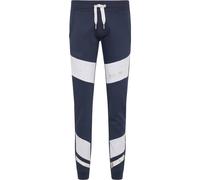 Bruno Banani Pantalon 'Foster' bleu / argent / blanc, Taille 42