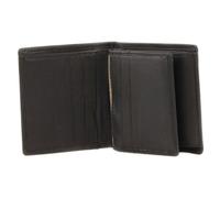 bruno banani Porte-monnaie noir en cuir pour homme - New York Wallet High 9546