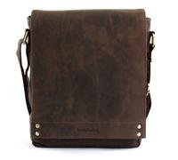 bruno banani Sac à épaule bandoulière marron en cuir pour homme - Hunter Crossoverbag 56206