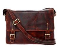 bruno banani Sac à épaule bandoulière marron pour femme et homme - Jim Postbag S Cognac 75452