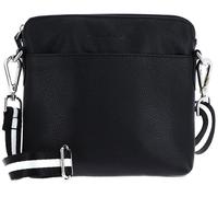 bruno banani Sac à épaule noir en cuir pour femme - Crossbody Bag 243816