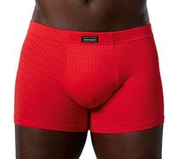 bruno banani Short Check Line 2.0 Caleçon Boxeur, Rouge (Carreaux Rouges 1070), M Homme