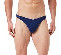 bruno banani String Check Line 2.0 Tangas, Bleu (Carreaux Marine 542), S Hommes