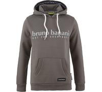 Bruno Banani Sweat-shirt 'Baldwin' anthracite / noir / blanc, Taille XXL