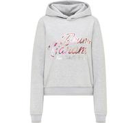 Bruno Banani Sweat-shirt 'Bryant' gris chiné / pitaya / rose clair / argent, Taille XL