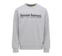 Bruno Banani Sweat-shirt 'King' gris / noir, Taille XXXL