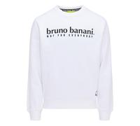 Bruno Banani Sweat-shirt 'King' noir / blanc, Taille XL