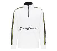 Bruno Banani Sweat-shirt 'Morgan' jaune / noir / blanc, Taille M
