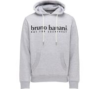 Bruno Banani Sweat-shirt 'Ramos' gris chiné / noir / blanc, Taille S