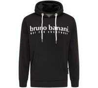 Bruno Banani Sweat-shirt 'Young' noir / blanc, Taille M