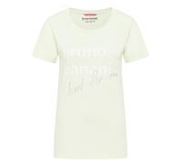 Bruno Banani T-shirt 'Avery' gris / vert / blanc, Taille S-M