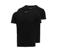 Bruno Banani T-Shirt 'Coleman' noir / blanc, Taille L