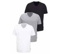 Bruno Banani T-Shirt gris / noir / blanc, Taille M