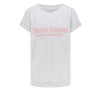 Bruno Banani T-shirt 'Perry' gris chiné / rose, Taille XXXL