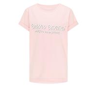 Bruno Banani T-shirt 'Perry' gris foncé / rose / blanc, Taille S