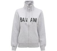 Bruno Banani Veste de survêtement gris chiné / noir, Taille L