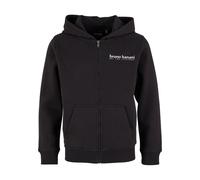 Bruno Banani Veste de survêtement noir / blanc, Taille M