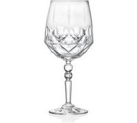 RCR Cristalleria Italiana S.p.a. Ligne Alkemist | Verres à Eau et Vin en Verre Verres Modernes Set de 6 Bicres en Cristal de 67 Cl