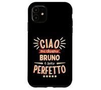 Bruno Idea Regalo Personalizzata Nome Divertente Coque pour iPhone 11