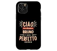 Bruno Idea Regalo Personalizzata Nome Divertente Coque pour iPhone 11 Pro