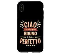 Bruno Idea Regalo Personalizzata Nome Divertente Coque pour iPhone XS Max