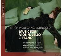 BRUNO/JOAO PAUL MONT - Korngold Music for Violin Cello Piano - CD - G4z