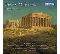 Bruno Maderna – Hyperion – CD – Tactus