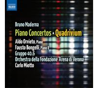 Bruno Maderna : Concertos pour piano - Quadrivium