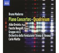 Bruno Maderna : Concertos pour piano - Quadrivium