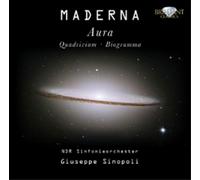 Bruno Maderna Maderna: Aura/Quadrivium/Biogramma (CD) Album