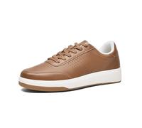 Bruno Marc Baskets pour Hommes Chaussures de Sport Homme Basket de la Mode Respirant Légère pour Marche Course Marron SBFS2322M Taille 43