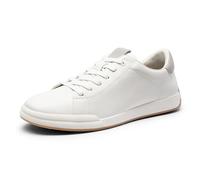 Bruno Marc Baskets pour Hommes Confortables Chaussures Décontractées Elégantes Basket à Lacets,Size 44,Blanc,BMUMFN2506