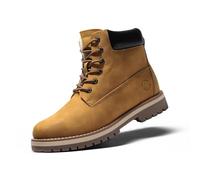 Bruno Marc Bottes de Neige pour Hommes Chaude et Confortable Bottines de Hiver avec Doublure en Fausse Fourrure Douce et Courte Jaune SBSB226M-E Taille 48 (EUR)