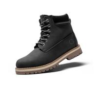 Bruno Marc Bottes de Neige pour Hommes Chaude et Confortable Bottines de Hiver avec Doublure en Fausse Fourrure Douce et Courte Noir 40 (EUR) SBSB226M-E