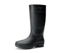 Bruno Marc Bottes de Pluie pour Hommes à Hauteur du Genou Imperméable et Durable Bottines Wellington Antidérapantes,Size 42,Tout Noir,BMEMRB2503