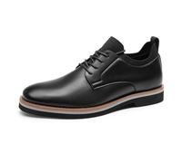Bruno Marc Chaussure Homme Ville Classique et Légères Chaussures Oxfords Décontractées pour Hommes Confortables,Size 43.5,Noir,BMUMOX2508
