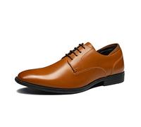 Bruno Marc Chaussure Homme Ville Lacets Oxford Dressing Costume Entreprise Officiel Urban Habillées Mariage Marron SBOX221M Taille 43.5