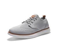 Bruno Marc Chaussures de Ville Homme à l'Empeigne en Tricot Respirant Oxford Durable et Confortable pour Hommes SBOX2406M,Size 41.5,Gris,SBOX2406M