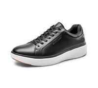 Bruno Marc Chaussures habillées de mode pour homme, baskets décontractées, noir, 10