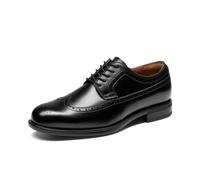 Bruno Marc Chaussures Oxford pour homme | Robe classique à lacets avec doublure Oxford - Design élégant pour mariages, bureau, commutations, confort tout au long de la
