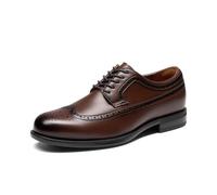 Bruno Marc Chaussures Oxford pour homme | Robe classique à lacets avec doublure Oxford - Design élégant pour mariages, bureau, commutations, confort tout au long de la