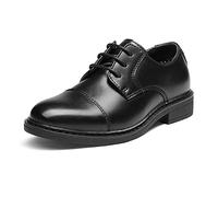 Bruno Marc Chaussures Oxfords pour Garçon Chaussure Costume Enfant pour École,Size 37.5,Noir,SBOX211K