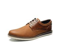 Bruno Marc Hommes Chaussures Oxfords Chaussure Ville Homme pour Bureau Costume Mariage Marron SBOX2213M-E Taille 44 (EUR)