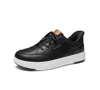Bruno Marc ListoGo Baskets habillées décontractées à bout large pour homme | Chaussures de tennis légères à lacets rembourrées et confortables