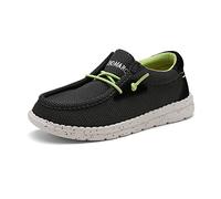 Bruno Marc Mocassin Enfants Classique Chaussures Confortable et Respirante Mocassins pour Garçons Filles Chaussure à Enfiler,Size 36,Noir,SBLS2213K