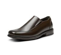 Bruno Marc Mocassins de Ville pour Homme Elégants et Confortables Chaussures à Enfiler Pratique Loafers,Size 44,Marron/Foncé,STATE-01