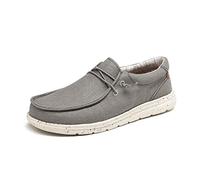 Bruno Marc Mocassins Femmes Confortable Chaussures Plates à Enfiler Loafers pour Conduite Mocassin pour Femme,Size 41.5,Gris,SBLS225W